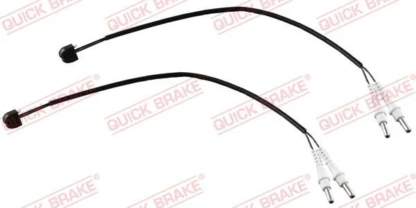 Warning Contact, brake pad wear